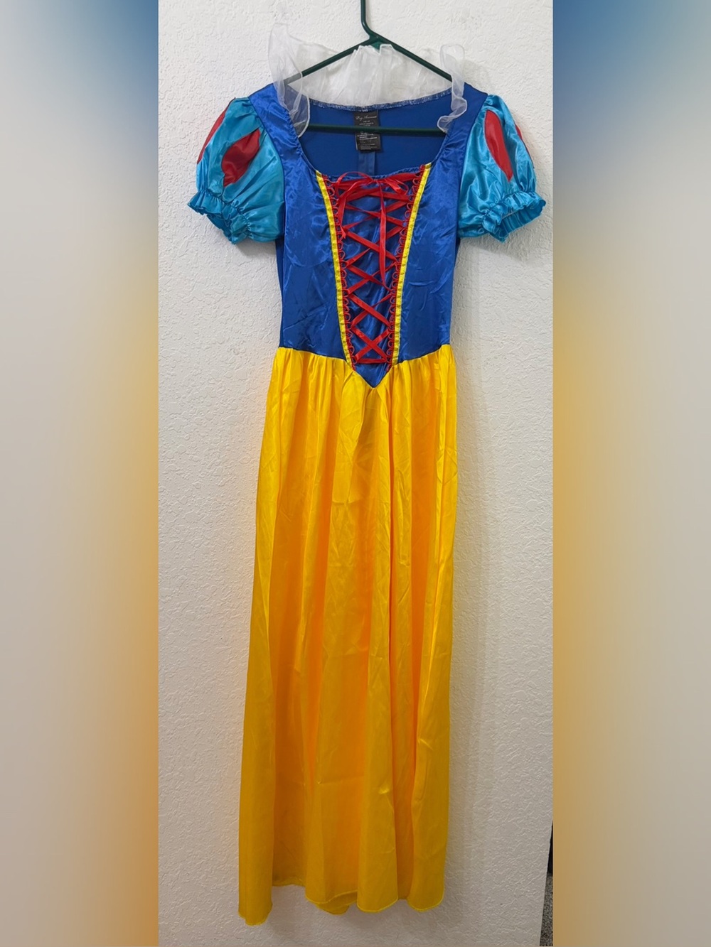 Legs Avenue Snow White Blue and Yellow Princess Costume Dress - S